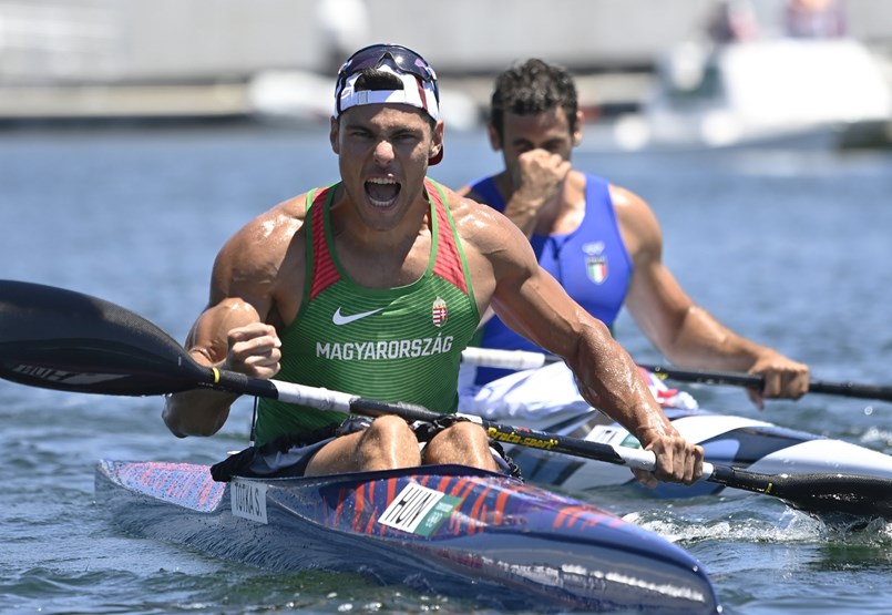 El campeón olímpico Sándor Tótka, Kristóf Rasovszky y Tamara Csipes medallistas de plata en Tokio