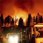 Tornado de fuego gigante filmado en California