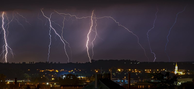 Monday's cold front brings storms