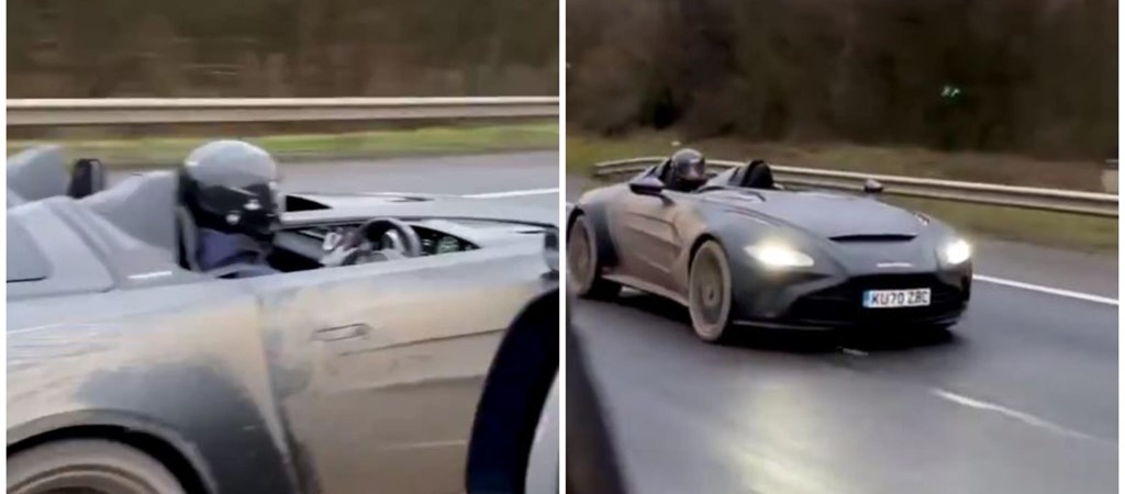 Auto Pont Az Autokereskedok Musorvezetoje Mellet Huzott El Egy Aston Martin V12 Speedster Video Hvg Hu