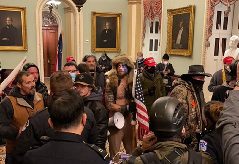 Trump admirers stormed the Capitol during a meeting to verify the outcome of the presidential election.