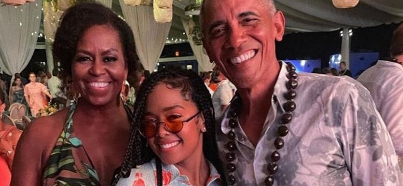 Barack Obama, de 60 años, lleva tres días de fiesta