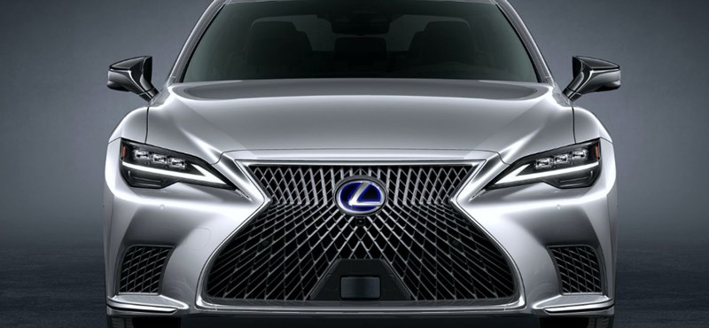 A japán S-osztály: Magyarországon a megújult Lexus LS